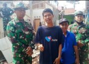 Kapten Inf Setiyono Pimpin Perbaikan Rumah Warga Ambruk Akibat Hujan Deras di Cilacap