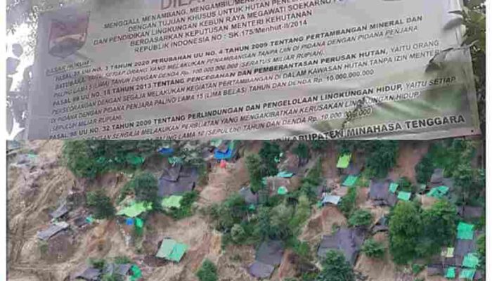 Kawasan Konservasi Megawati Soekarno Putri Rusak Akibat Tambang Ilegal, DLH dan Polres Mitra Diduga Tutup Mata