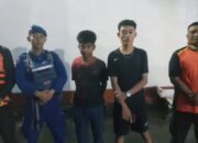 Sat Polairud Polres Ketapang Bersama Basarnas Berhasil Evakuasi Nelayan yang Kapalnya Bocor di Perairan Kuala Pendek