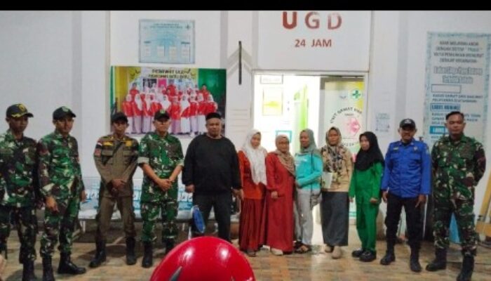 Tingkatkan Stabilitas Keamanan dan Ketertiban, Koramil 1423-02/Marioriawa Soppeng Giat Laksanakan Patroli Malam