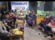 Sinergitas TNI-Polri dan Masyarakat Dipererat Melalui Silaturahmi Kamtibmas di Desa Sungai Jawi Matan Hilir Selatan