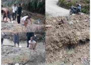 Konflik Lahan Tak Kunjung Selesai, Pemilik Lahan Putus Total Akses Jalan PT Arara Abadi di Sorek