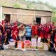 PMR WIRA SMAN 10 Jeneponto Salurkan Bantuan Kemanusiaan untuk Korban Kebakaran di Desa Datara