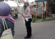 Anggota Satlantas Polsek Balaraja Laksanakan Gatur Lalin Pagi, Ciptakan Kamseltibcar Lantas di Wilayah Hukum Polresta Tangerang