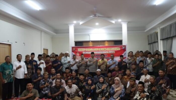 Kapolres Ketapang Tatap Muka dengan Paguyuban Jawa: Komunikasi Diperkuat, Kamtibmas Dijaga