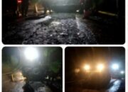 Rekonstruksi Jalan Jalancagak–Batas Purwakarta Dikerjakan Saat Basah Usai Hujan, Mutu Aspal Diduga Tidak Optimal