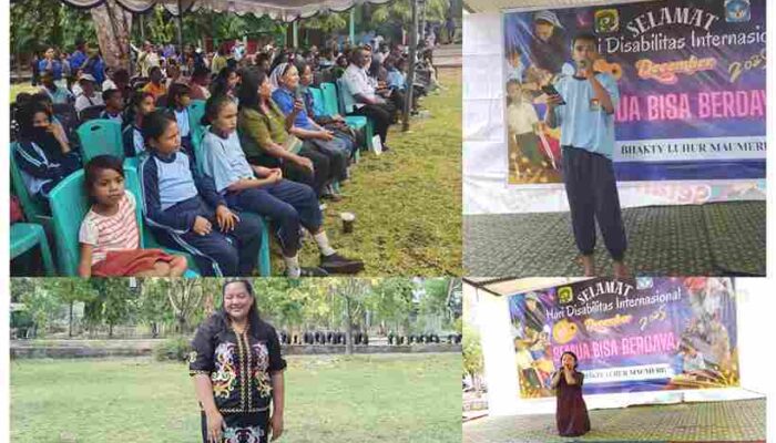Tampil Memukau, PDBK Bhakti Luhur Maumere Suguhkan Penampilan Luar Biasa Di Hari Disabilitas Internasional 2025