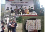 Langkah Transparan Penegakan Hukum: Kejaksaan Cilacap Musnahkan Barang Bukti Sejumlah Kasus Kejahatan