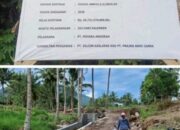 Proyek Rehabilitasi Irigasi Rp20,7 Miliar di Boltim Diduga Rusak Lahan Warga, PT Mihara Anugrah Disoal