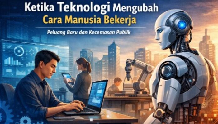 Ketika Teknologi Mengubah Cara Manusia Bekerja: Antara Peluang dan Kecemasan Publik