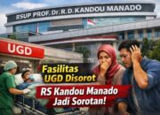 RSUP Prof. Dr. R. D. Kandou di Manado Menuai Sorotan, Fasilitas UGD Perlu Evaluasi