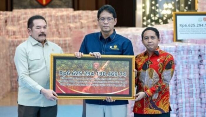 Menteri Keuangan Purbaya Terima Rp 6,6 Triliun dan 204 Ribu Hektare Sawit Rampasan Negara, Sinyal Tegas untuk Perusak Hutan