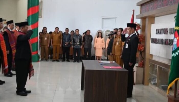 Gebrakan Akhir Tahun di Doloksanggul: Bupati Humbahas Lantik Puluhan Pejabat, Instruksikan Pelayanan Tanpa Arogansi