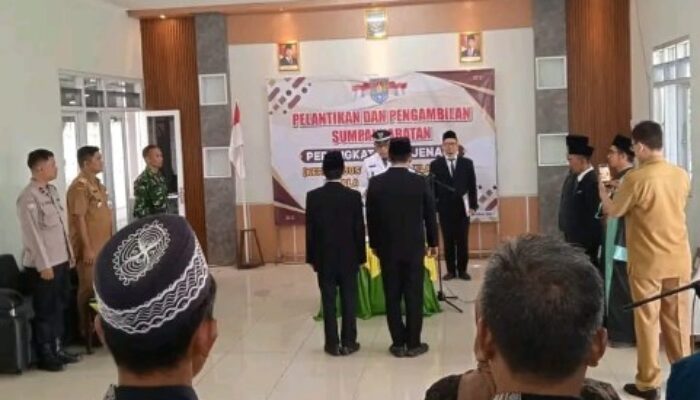 Pelantikan Kepala Dusun Desa Jenang Perkuat Tata Kelola Pemerintahan Desa di Kabupaten Cilacap