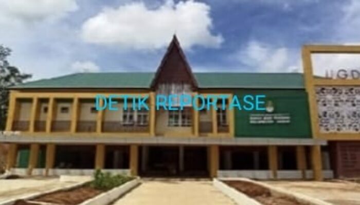 Kontrak Proyek RS Sandai Ketapang Berakhir, Pekerjaan Diduga Belum Rampung, Siapa yang Bertanggungjawab ?