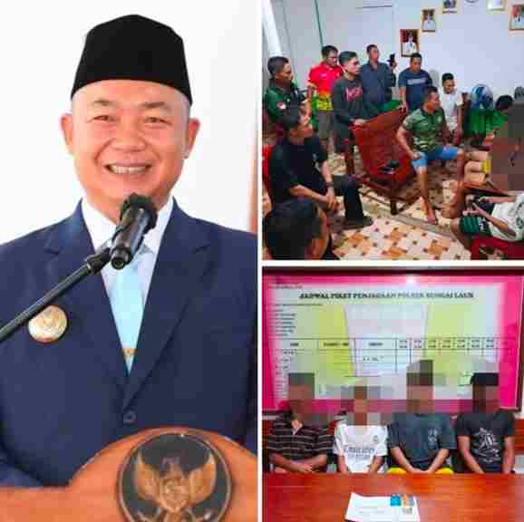 Bupati Ketapang Alexander Wilyo menyampaikan komitmen pemberantasan narkoba di Kalimantan Barat