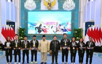 Presiden Prabowo Subianto memberikan bonus Rp465,25 miliar kepada atlet dan pelatih peraih medali SEA Games ke-33 Thailand