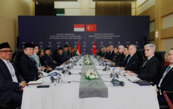 Menteri Luar Negeri dan Menteri Pertahanan Indonesia bertemu Menlu dan Menhan Türkiye dalam forum 2+2 di Ankara
