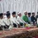 Plt Camat Pangkalan Kuras Rudianto SE dan anggota DPRD Pelalawan menghadiri Isra Mi’raj dan Harlah NU 1 Abad