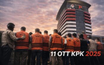 OTT KPK 2025 penindakan dugaan korupsi di Jakarta dan daerah