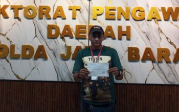 Pimpinan Umum Triberita.com Asep Saefulloh mengadukan penyidik Polres Subang ke Itwasda Polda Jawa Barat terkait dugaan kriminalisasi wartawan