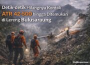 Detik-detik Hilangnya Kontak ATR 42-500 hingga Ditemukan di Lereng Bulusaraung, Perjuangan Panjang Tim SAR di Medan Ekstrem