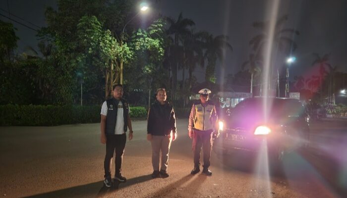 Polsek Cikupa Gelar Ops Cipkon Patroli Malam, Antisipasi Gangguan Kamtibmas