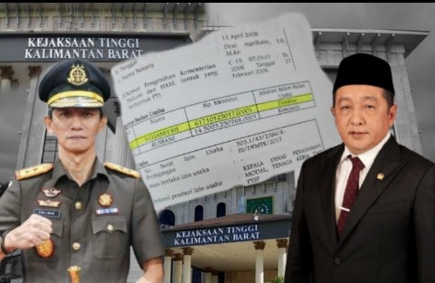 Kejaksaan Tinggi Kalimantan Barat di Pontianak terkait penanganan perkara dugaan korupsi pengadaan BBM nonsubsidi tahun 2020.