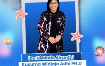 Ni Made Airanthi Kusuma Widjaja Adhi, Ketua DWP BPPSDMKP, saat kegiatan Galeri Bahari di Jakarta