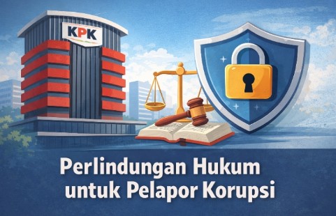 Masyarakat melaporkan dugaan korupsi ke KPK dengan jaminan perlindungan hukum