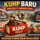 KUHP Baru Berlaku 2 Januari 2026 di Indonesia, Apa Dampaknya bagi Kehidupan Warga? Ini Aturan Kunci yang Wajib Dipahami Publik