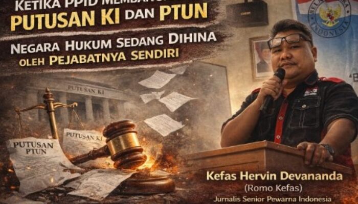 Jakarta Diguncang Sengketa Informasi: Romo Kefas Soroti PPID terhadap Putusan KI–PTUN, Mengapa Hak Publik Terus Dikorbankan?