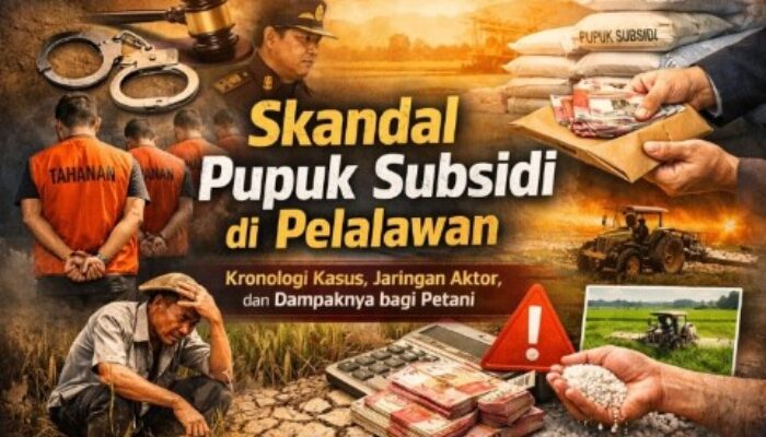 Skandal Pupuk Subsidi di Pelalawan – Riau : Cermin Rapuhnya Tata Kelola Subsidi dan Ujian Ketahanan Pangan Nasional