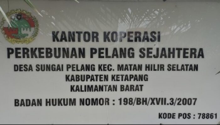 Koperasi Pelang Sejahtera di Ketapang Disorot Warga, Di Mana Transparansi Pengelolaannya?