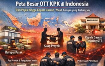 Peta Besar OTT KPK di Indonesia: Dari Pajak hingga Kepala Daerah, Begini Wajah Korupsi yang Terbongkar
