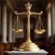 Ilustrasi timbangan keadilan yang melambangkan pertarungan antara kebijakan negara dan hak sipil warga dalam larangan pencatatan nikah beda agama