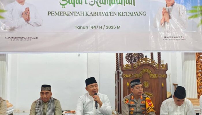 Safari Ramadhan Kedua Pemkab Ketapang di Masjid Al-Khair, Dusun Sei Beliung Desa Sepakat Jaya