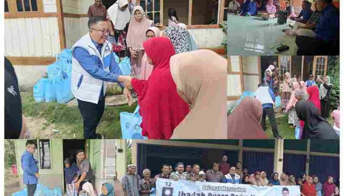 H. M. Bakri Serap Aspirasi dan Salurkan Sembako di Pangkalan Kuras, Sejauh Mana Warga Terbantu?