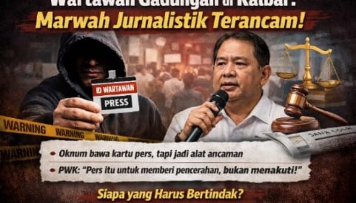 Wartawan Gadungan di Kalbar: PWK Soroti Marwah Profesi Jurnalistik, Siapa yang Harus Bertindak?