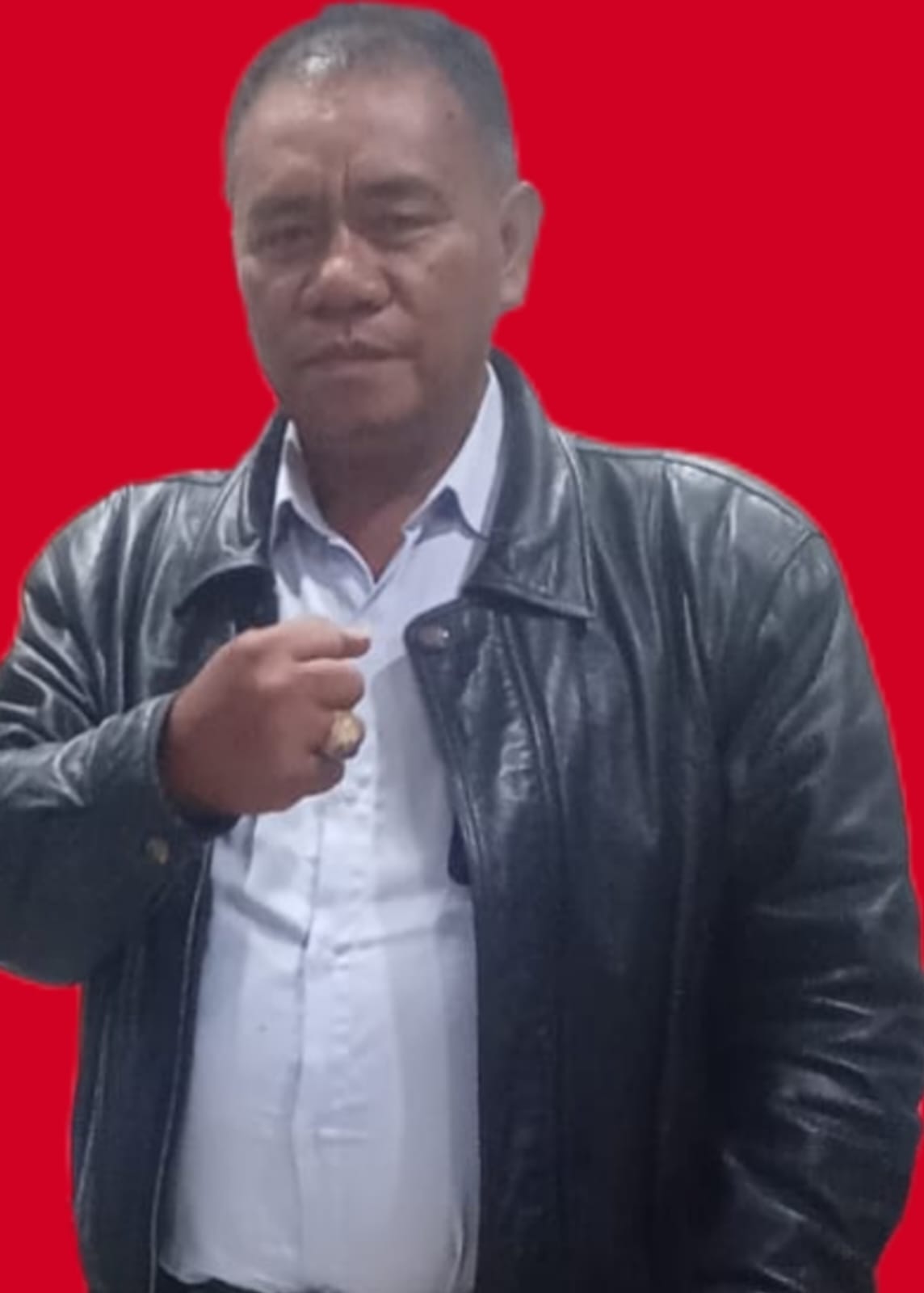 Boy Barahama Ketua LSM Harimau kritik tambang ilegal Ratatotok Minahasa Tenggara