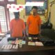 Polres Langkat Terima Pelimpahan Dua Diduga Pelaku Narkotika dari Pos Kamla Pangkalan Susu