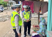 Jumat Berkah, Satlantas Polres Batu Bara Patroli Antisipasi Macet Sekaligus Berbagi Sembako