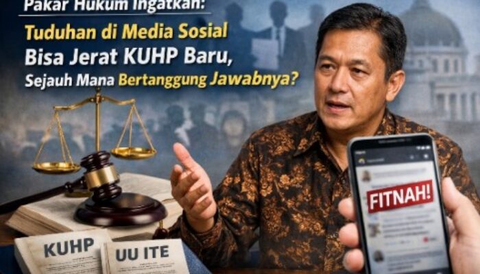 Pakar Hukum Ingatkan: Tuduhan di Media Sosial Bisa Jerat KUHP Baru, Sejauh Mana tanggung Jawabnya?