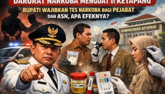Darurat Narkoba Menguat di Ketapang: Bupati Diminta Wajibkan Tes Narkoba bagi Pejabat dan ASN, Bagaimana Efeknya?