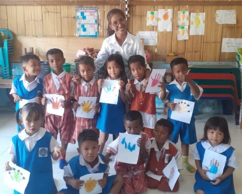 PAUD Ikan Kombong Kota Uneng, PAUD Pesisir Berprestasi dari Sikka NTT