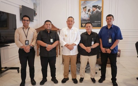 Bupati Ketapang Alexander Wilyo audiensi BPJS Ketenagakerjaan Ketapang Kalimantan Barat 2026