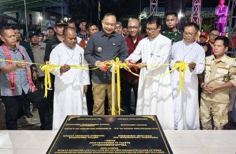 bupati ketapang resmikan asrama putra st sebastianus tanjung teluk runjai pendidikan kalimantan barat 2026