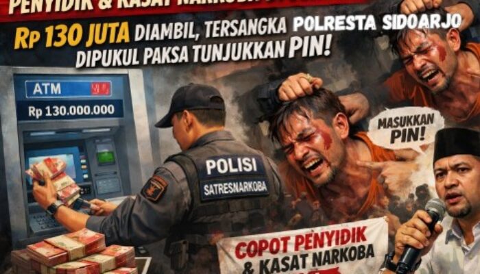 Dugaan Penyalahgunaan Wewenang Penyidik di Sidoarjo: Uang Tersangka Rp130 Juta Dikuras, AMI Desak Kapolda Jawa Timur Bertindak Tegas
