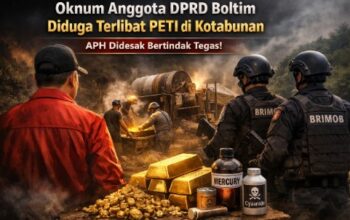 Dugaan PETI Libatkan Oknum DPRD Boltim: Aktivitas Tambang Emas Kotabunan Disorot, APH Mampukah Bertindak Tegas? Ilustrasi tambang emas ilegal PETI di Kotabunan Boltim dugaan keterlibatan oknum DPRD dan desakan penegakan hukum oleh APH