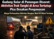 Gudang Solar Diduga Beroperasi di Panongan, Warga Sebut Truk Tangki Keluar Masuk Area Tertutup, Siapa yang Bermain?